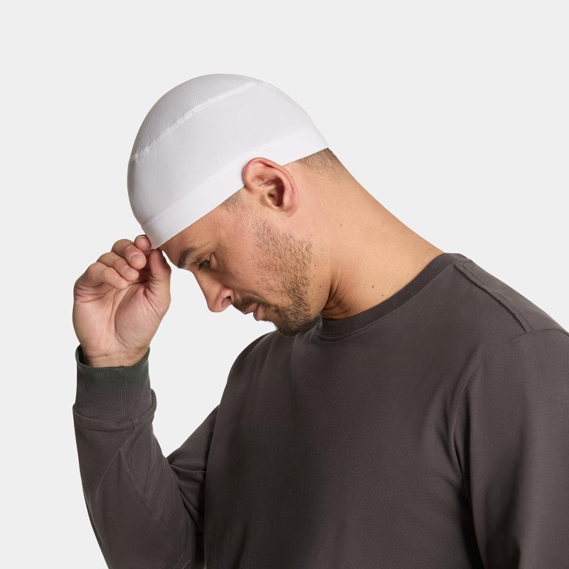 MISSION Cooling Helmet Liner, White - Lightweight & Breathable - Cools Up to 2 Hours - UPF 50 Sun Protection - Machine Washable - Image 5